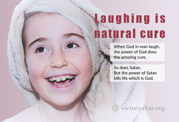 Laughing is a natural cure