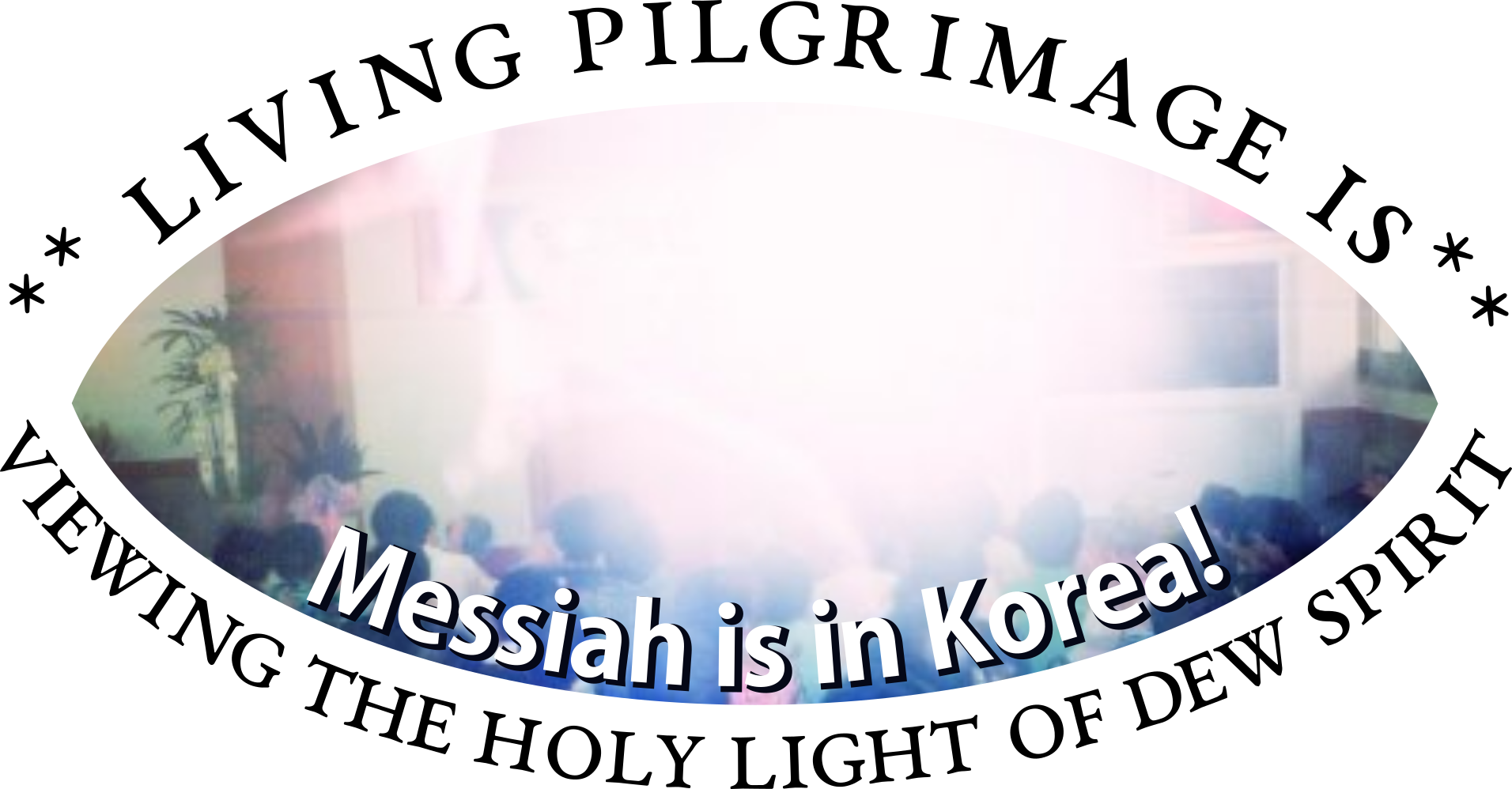 living pilgrimage is viewing the Holy light